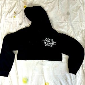 ALF cropped hoodie